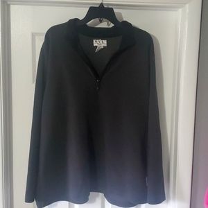 New York Laundry Women's 2X Gray with Black Fleece